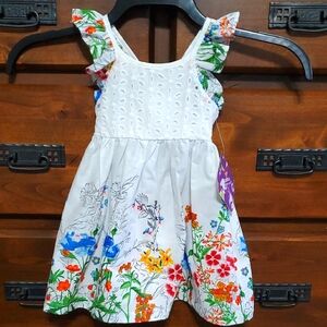 Blueberi Boulevard Spring Flowers Dress